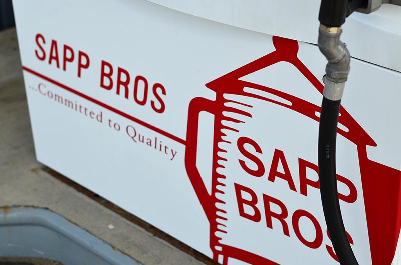 Sapp Bros. branded fuel